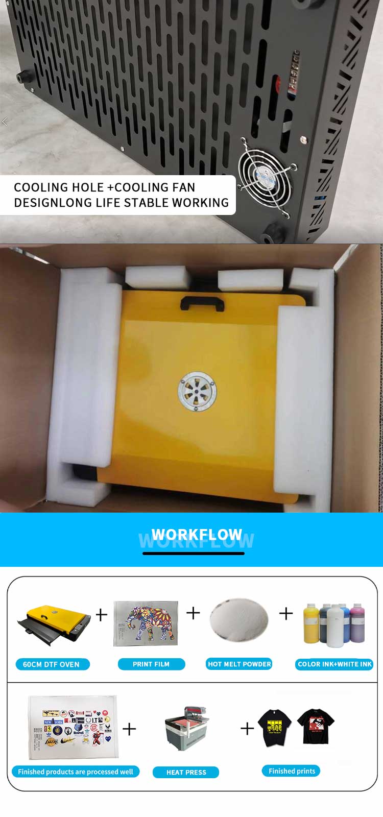 Преимущество печи dtf