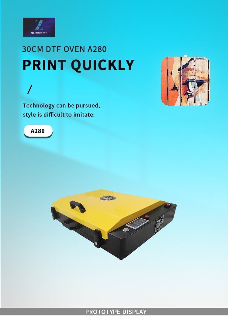 Печь для отверждения A3 dtf