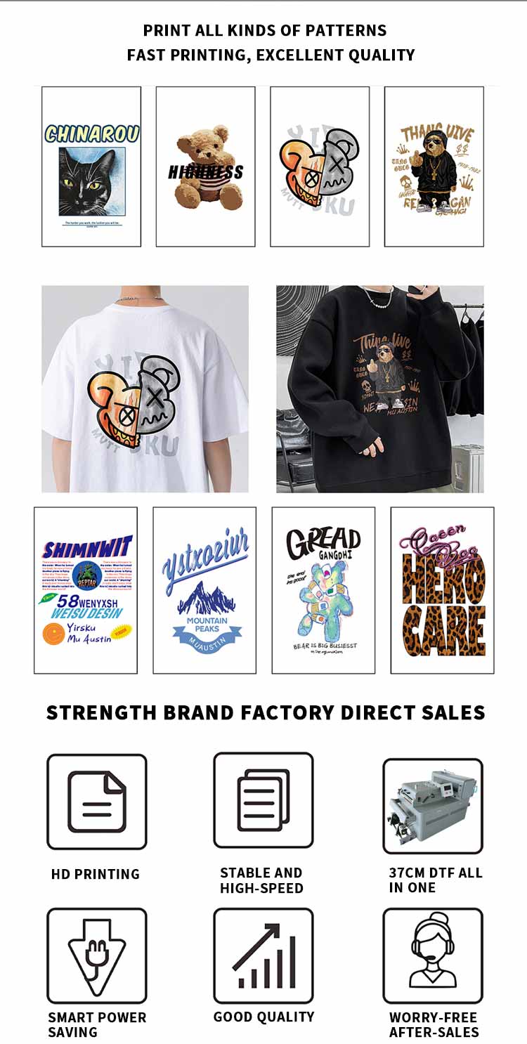 Применение принтера A3 dtf все в одном