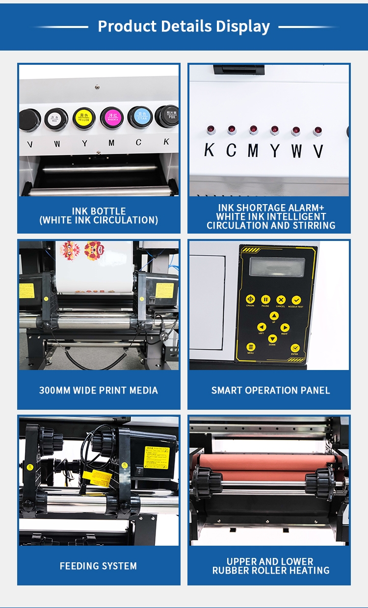 Деталь УФ-принтера формата A3 DTF